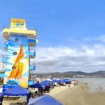 Bahia de Caraquez, Ecuador boardwalk
