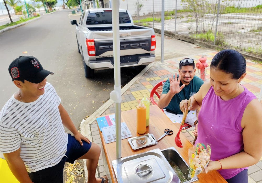 Ceviche Bahia de Caraquez Ecuador