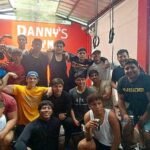 Bahía de Caraquez gyms this is taking inside Danny's gym